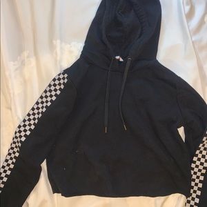 cropped hoodie